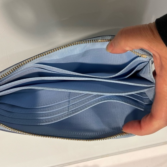 Coach Baby Blue Wristlet new without tags. - Picture 10 of 14